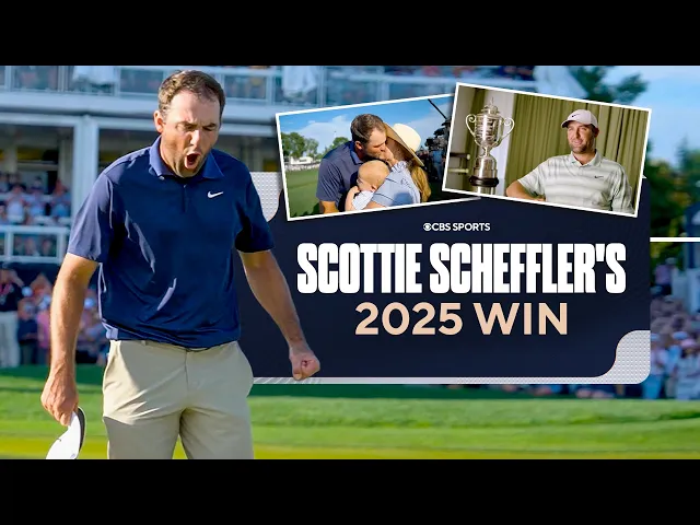 Video: The emotions behind Scottie Scheffler's 2025 PGA Championship win
