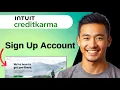 How To Sign Up Intuit Credit Karma Account
