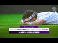 Download Lagu A thriller lasting TWO DAYS! I Arthur Rinderknech vs Alexander Zverev | Highlights | Wimbledon 2025