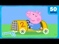 Download Lagu George Pig Drives His New Race Car 🏎️ Peppa Pig Full Episodes | 50 Minutes | George Pig