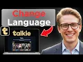 How To Change Language On Talkie Soulful AI Easy Guide
