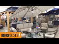 BIG LOTS GAZEBOS OUTDOOR PATIO FURNITURE SOFAS HOME DECOR SHOP WITH ME SHOPPING STORE WALK THROUGH