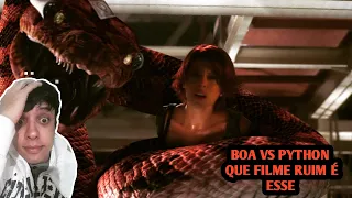 boa vs phyton que filme ruim esse 