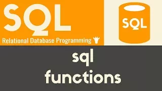 Functions SQL Tutorial 14
