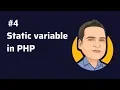 Static Variable - how static variable works in php