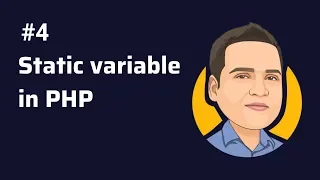 Static Variable - how static variable works in php