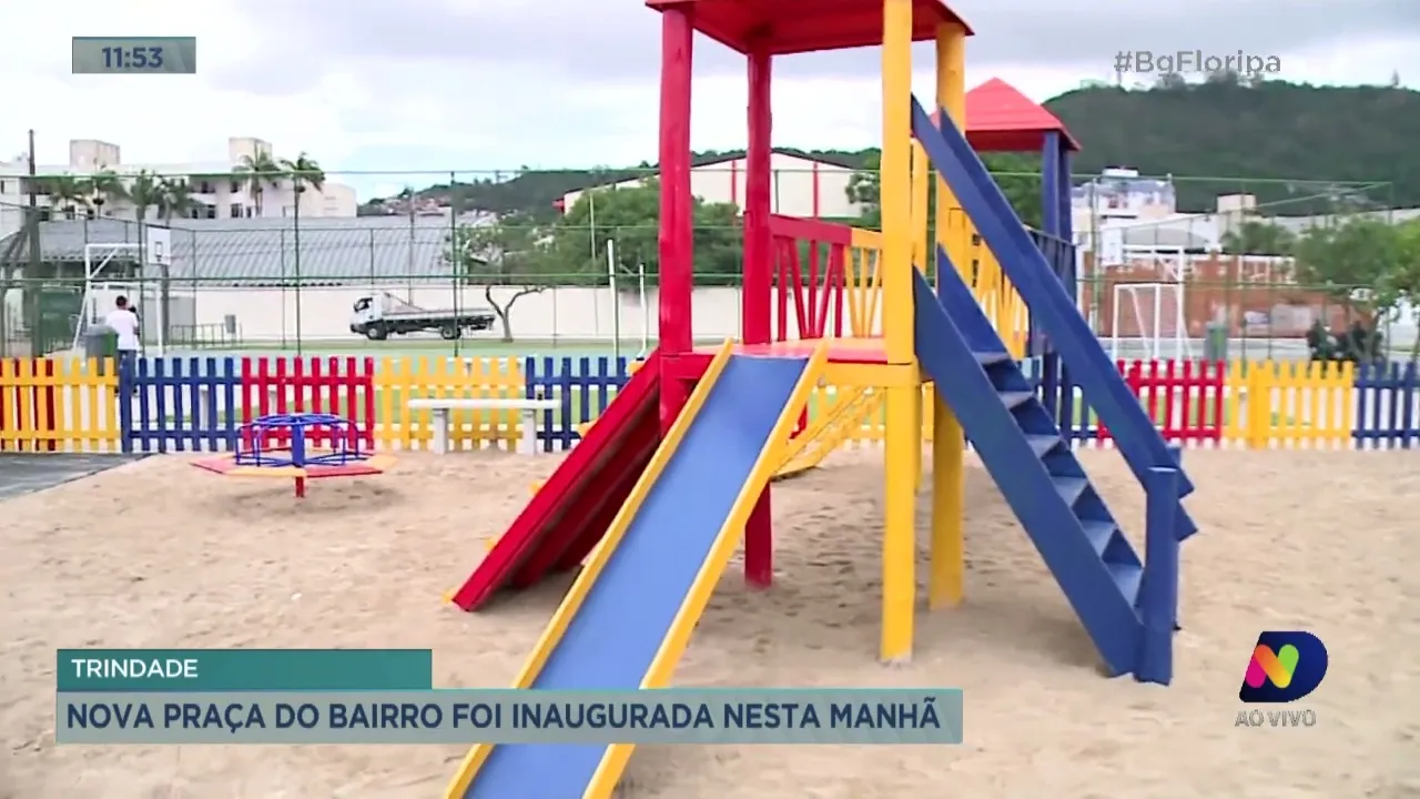 Praça do bairro Trindade é inaugurada nesta quinta-feira em Florianópolis