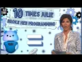 10 Times Julie Chen Broke Her Programming