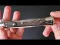 Stiletto Knife Unboxing Real Italian Switchblade