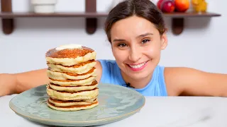 ОЛАДЬИ нервно курят в сторонке! Пышные ПАНКЕЙКИ на кефире — самый простой и вкусный рецепт!