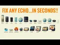 How-to Fix Amazon Echo Not Working