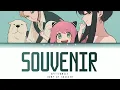 Spy x Family (Opening 2) | BUMP OF CHICKEN - SOUVENIR Lyrics_Kan/Rom/Eng)