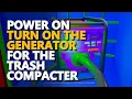 Turn On the Generator for the Trash Compactor FNAF Power On