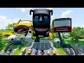 Download Lagu ALL MONSTERS Big \u0026 Small Cars with RENG RENG BUS EATER \u0026 CAR EATER \u0026 BUS EATER – BeamNG Drive