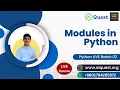 Modules in Python Python for Everybody with Web Scraping Live Python Bangla Course