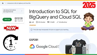 Introduction to SQL for BigQuery and Cloud SQL GSP281