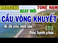 Download Lagu Karaoke Cầu Vòng Khuyết Tone Nam ( B ) | Karaoke Beat | 84