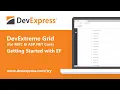 DevExtreme Grid for ASP NET Core Getting Started Entity Framework