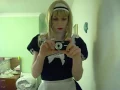 t-girl becky french maid