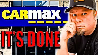 CARMAX IS DONE This Is The BEGINNING OF THE END