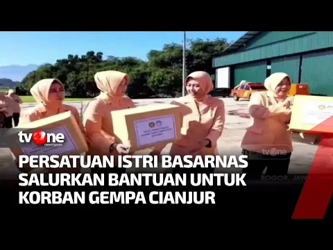Basarnas Salurkan Bantuan Logistik untuk Korban Gempa Melalui Udara