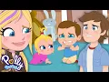 Lagu Polly Pocket: Baby Pierce Argued with Baby Polly! | Cartoons for Girls | Compilation