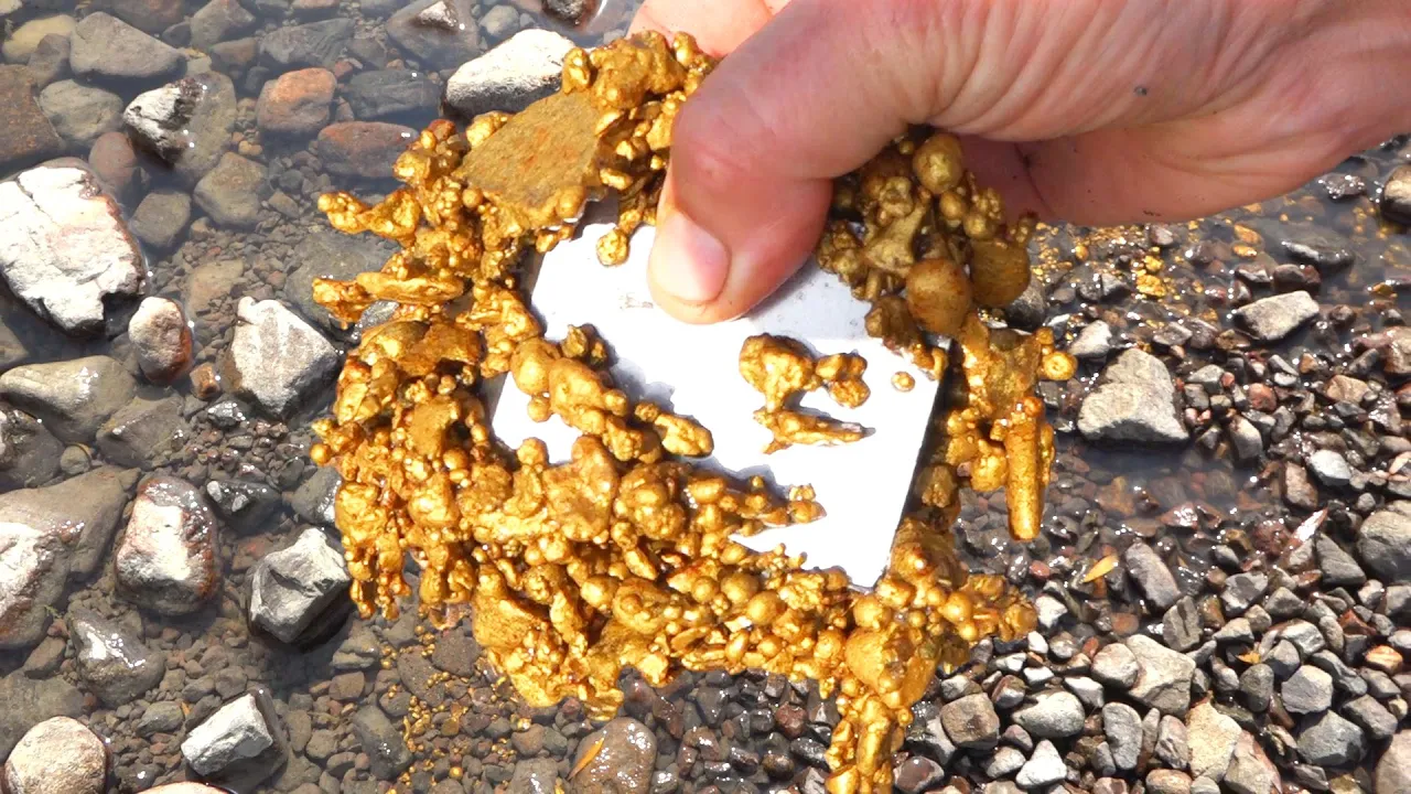 placer gold In Missouri.
