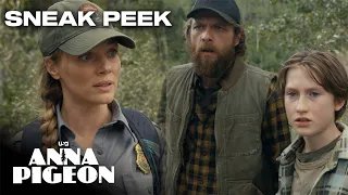SNEAK PEEK Anna Helps a Family Search for a Missing Child Anna Pigeon S1 E2 USA Network