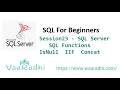 Session23 - SQL Server