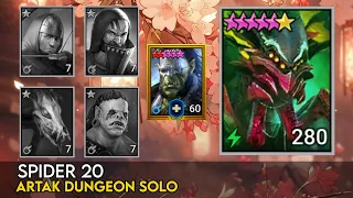 Spider 20 Artak Dungeon Solo Raid Shadow Legends Guide