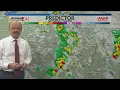A few more showers or storms but not as severe as the last week