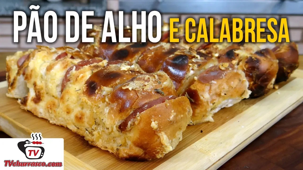 PÃO DE ALHO CASEIRO (super facil e barato)