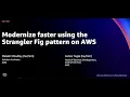 AWS re Invent 2021 - Modernize faster with AWS Migration Hub Refactor Spaces