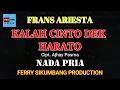 Download Lagu KARAOKE - Kalah Cinto Dek Harato Cipt. Ajhay Pasma - Frans Ariesta - NADA PRIA