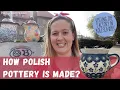 How Polish Pottery Is Made Visiting Boleslawiec Factory