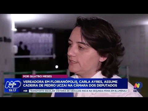 Vereadora de Florianópolis, Carla Ayres, assume vaga na Câmara dos Deputados