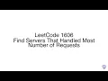 LeetCode 1606 Find Servers That Handled Most Number of Requests