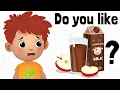 Lagu Do you Like Chocolate Milk Apple Juice | Ice Cream and Pickles! - Preschool Songs \u0026 Nursery Rhymes