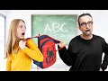 Download Lagu Amelia \u0026 Avelina school story with Mr Wednesday Teacher