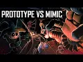 THE MIMIC VS THE PROTOTYPE FNAF vs Poppy Playtime INDIE DUEL