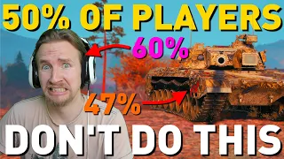 50% of players lose because they don't do this in WoT