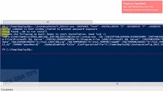 2 SQL server Installation using PowerShel