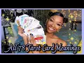 ALL 78 TAROT CARD MEANINGS