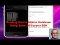 Reading from SQLite database with Lua Scripting - Solar2D-Corona SDK