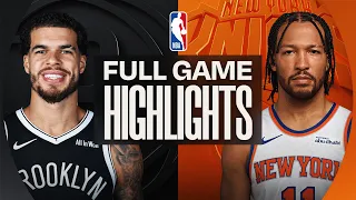 NETS at KNICKS FULL GAME HIGHLIGHTS January 21 2026