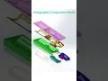 Integrated Composite Mold Designed In SolidWorks