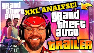 GTA 6 XXL TRAILER Analyse - GRAFIK, MYTHEN, GAMEPLAY, RELEASE + REACTION! | NEWS DEUTSCH TEASER