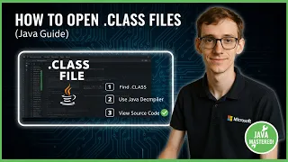 How to Open CLASS Files Java