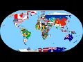 World Flag Map Speedart paint net