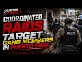 Coordinated Raids Target Gang Members in Puerto Rico